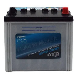 Аккумулятор RDrive OEM EFB-Q85 Asia 65 Ач о.п. (PE1T-18-520 9B) Фото 1