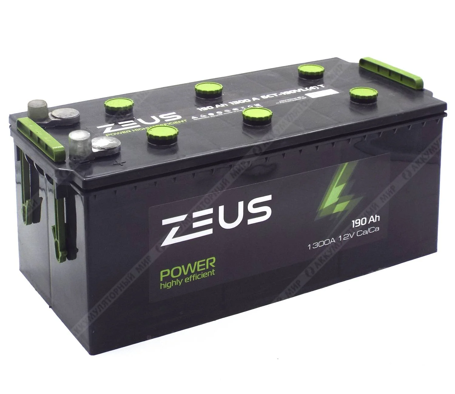 Аккумулятор ZEUS POWER 190 Ач п.п.