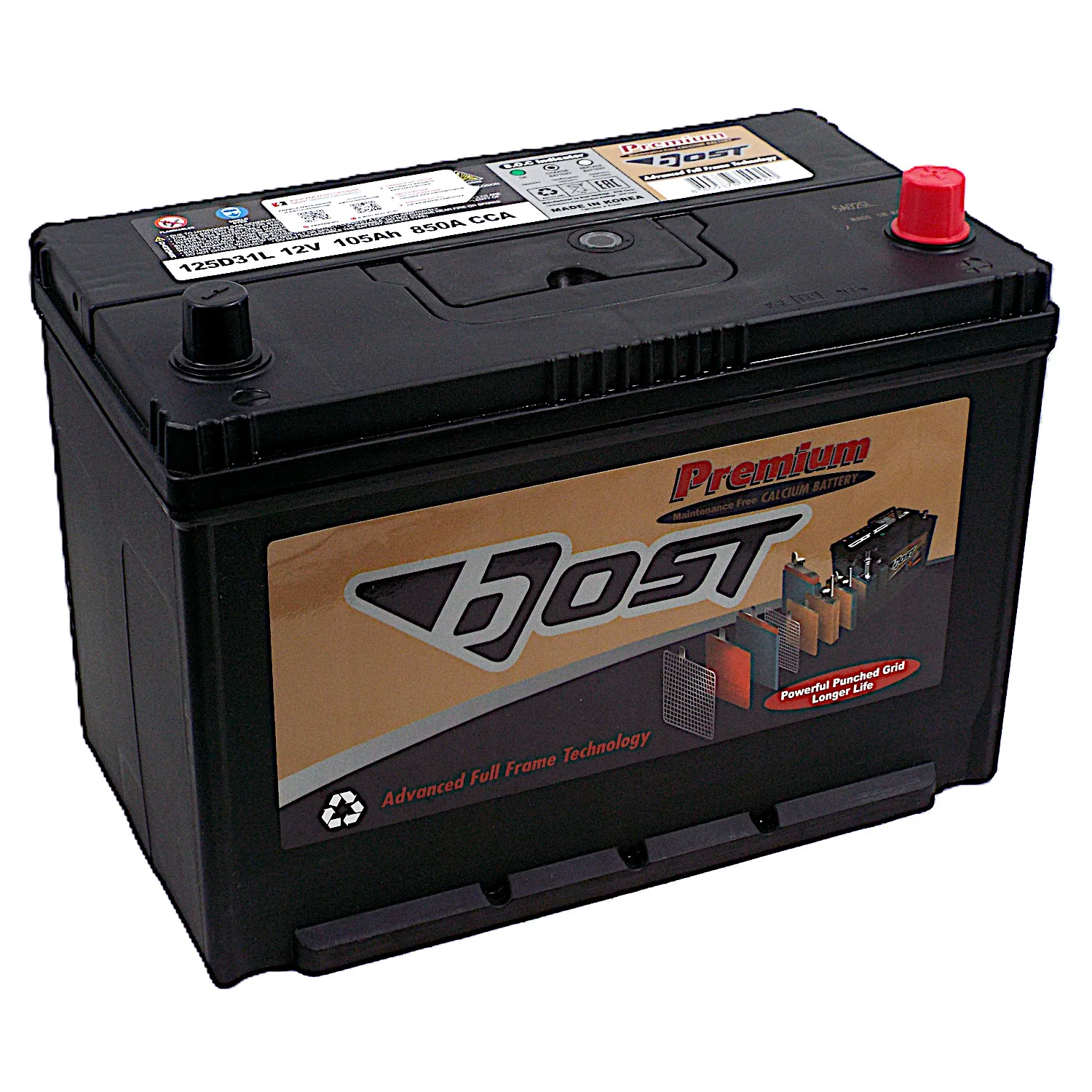 Аккумулятор BOST ASIA 125D31L 105 Ач о.п.