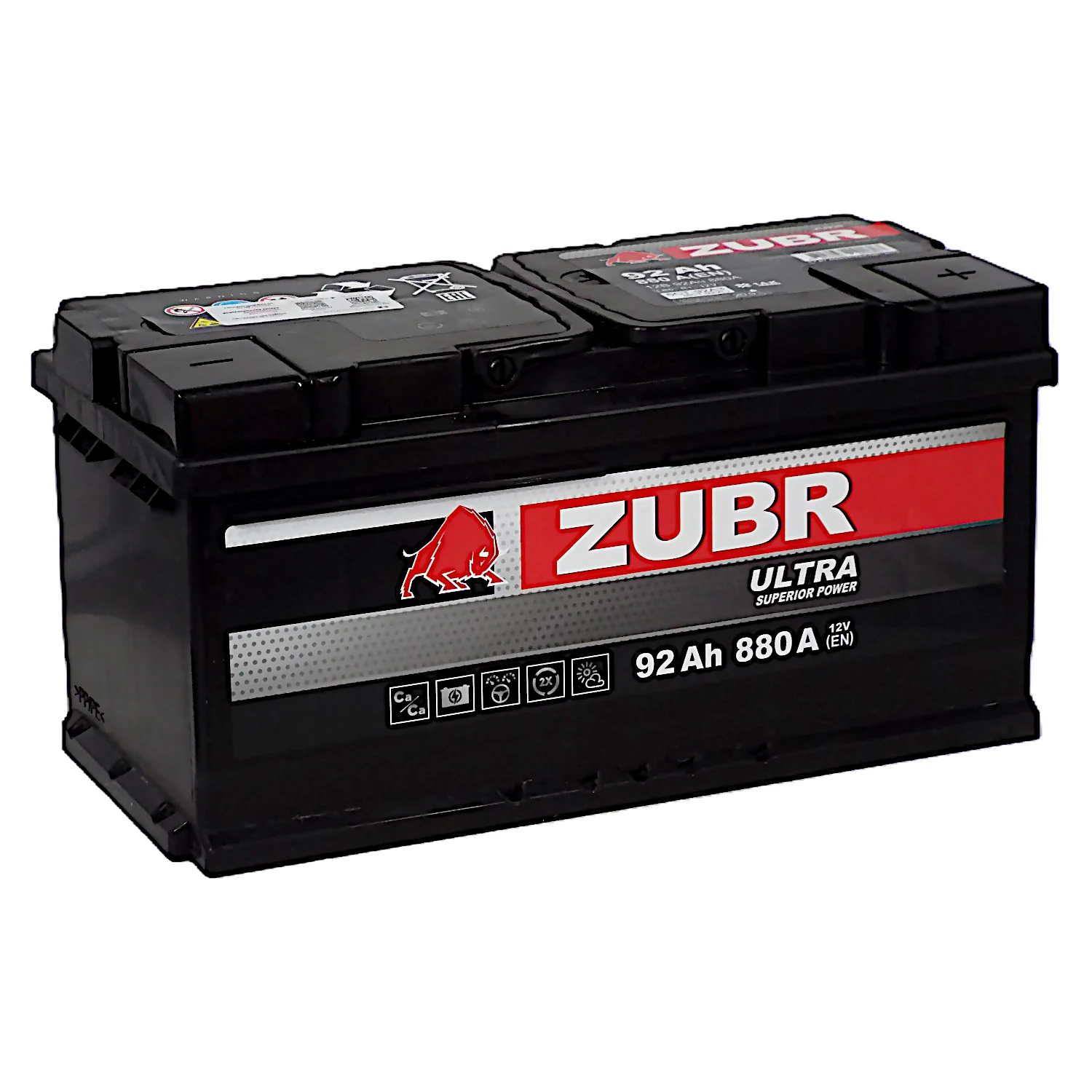 Аккумулятор ZUBR Ultra LB 92 Ач о.п.