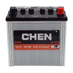 Аккумулятор CHEN EFB Q-85 90D23L Asia 70 Ач о.п. Фото 1