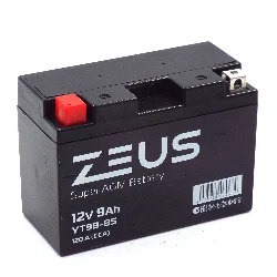 Аккумулятор ZEUS SUPER AGM 9 Ач п.п. (YT9B-BS) Фото 1