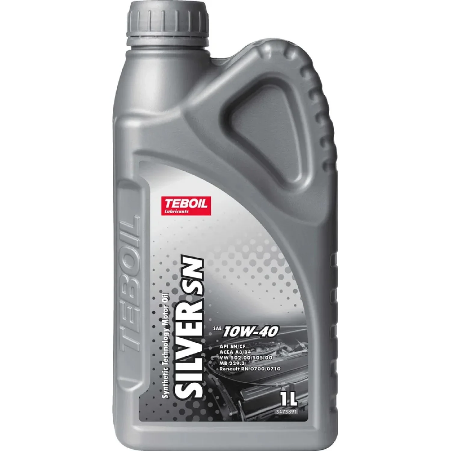 Масло моторное TEBOIL Silver SN 10W-40, 1л