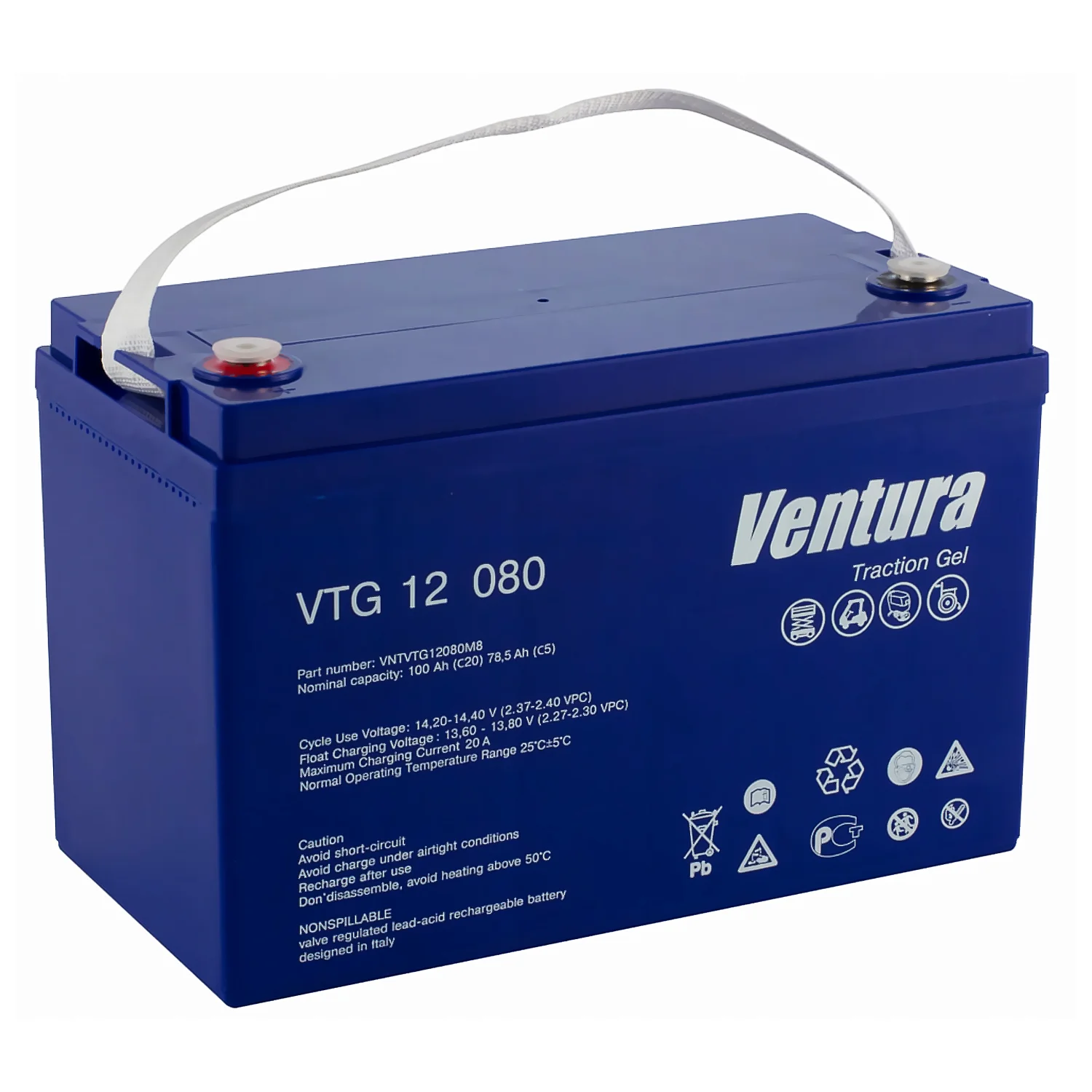 Аккумулятор Ventura VTG 12 080 M8 (тяговый) РАСПРОДАЖА