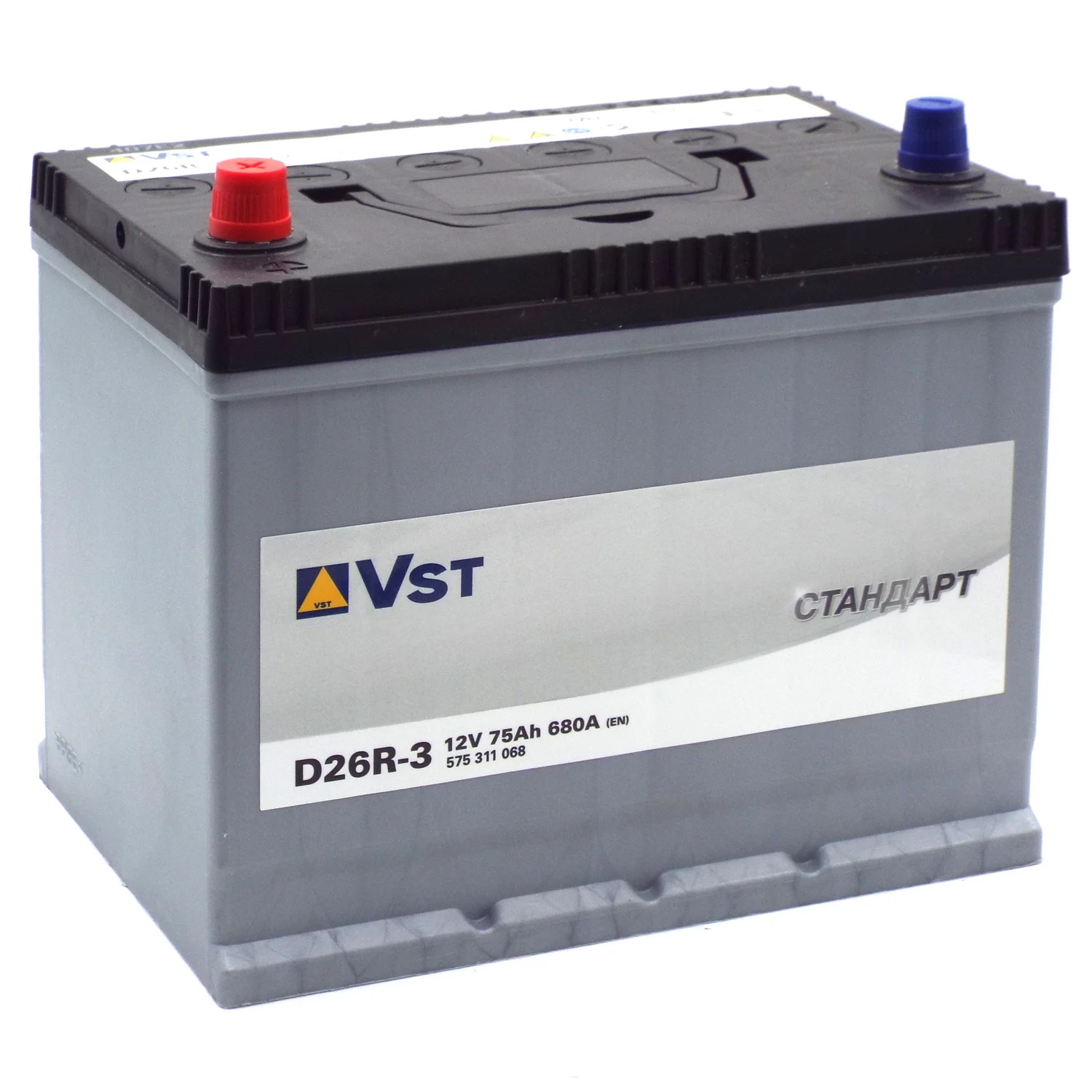 Аккумулятор VST Стандарт Азия D26R-3 75 Ач п.п. РАСПРОДАЖА