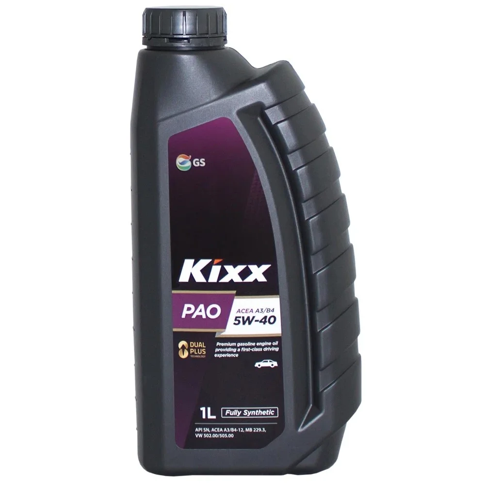 Масло моторное KIXX PAO A3/B4 5W-40, 1л Фото 1
