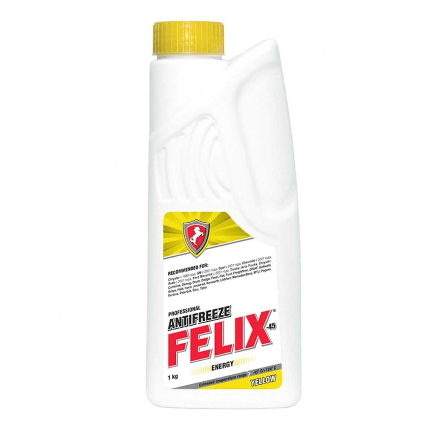 Антифриз FELIX Energy (-40) желтый 1кг