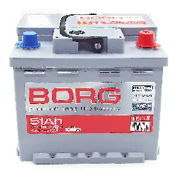 Аккумулятор BORG Premium 51 Ач о.п. Фото 1