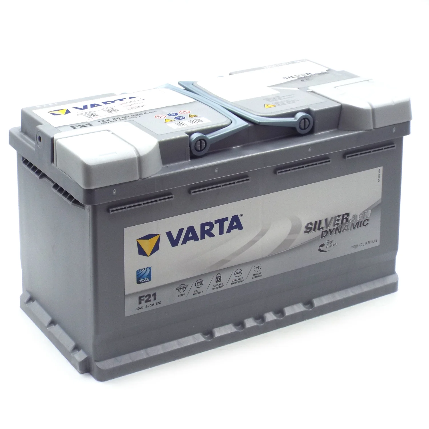 Аккумулятор VARTA Silver Dynamic AGM F21 80 Ач о.п.