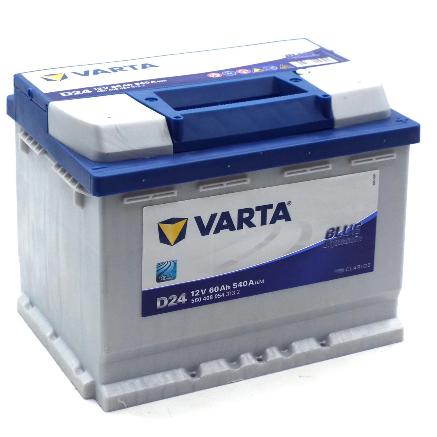 Аккумулятор VARTA Blue Dynamic D24 60 Ач о.п. Фото 1