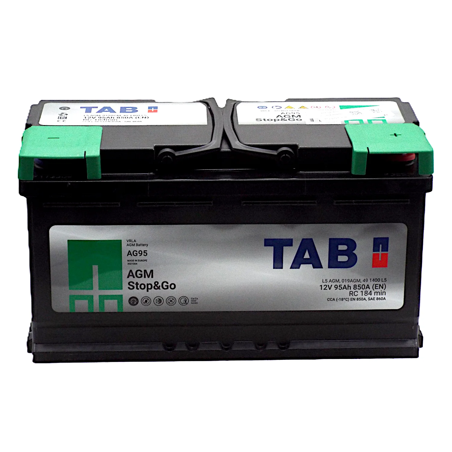 Аккумулятор TAB AGM 95 Ач о.п. Фото 1