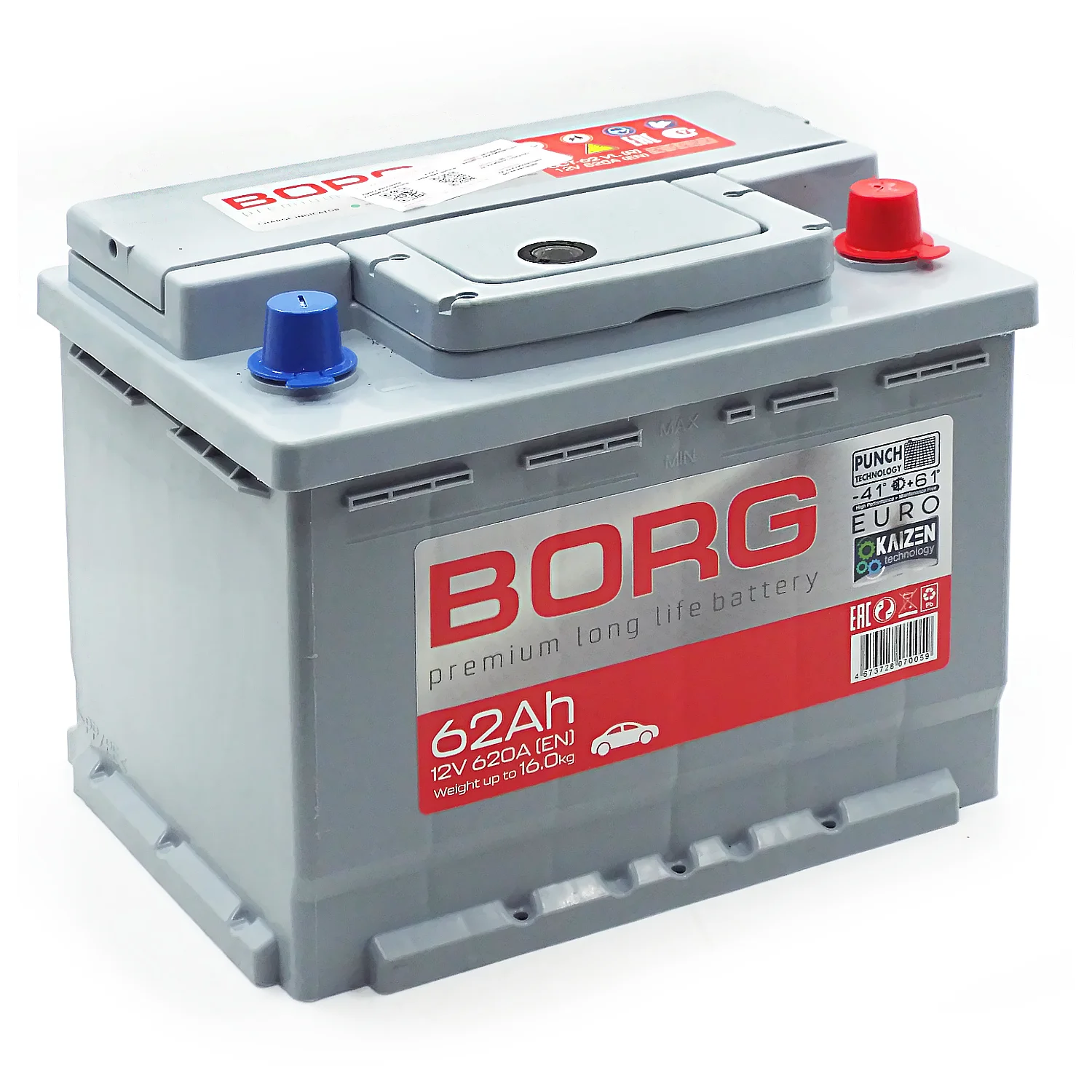 Аккумулятор BORG Premium 62 Ач о.п. РАСПРОДАЖА