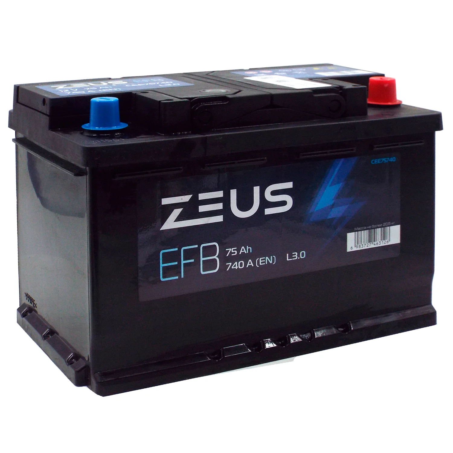 75 - 6СТ АПЗ ZEUS EFB о.п. L3 (C) Уценка!