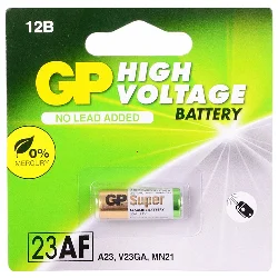 Батарейка GP High Voltage A23 12V BL*1 Фото 1