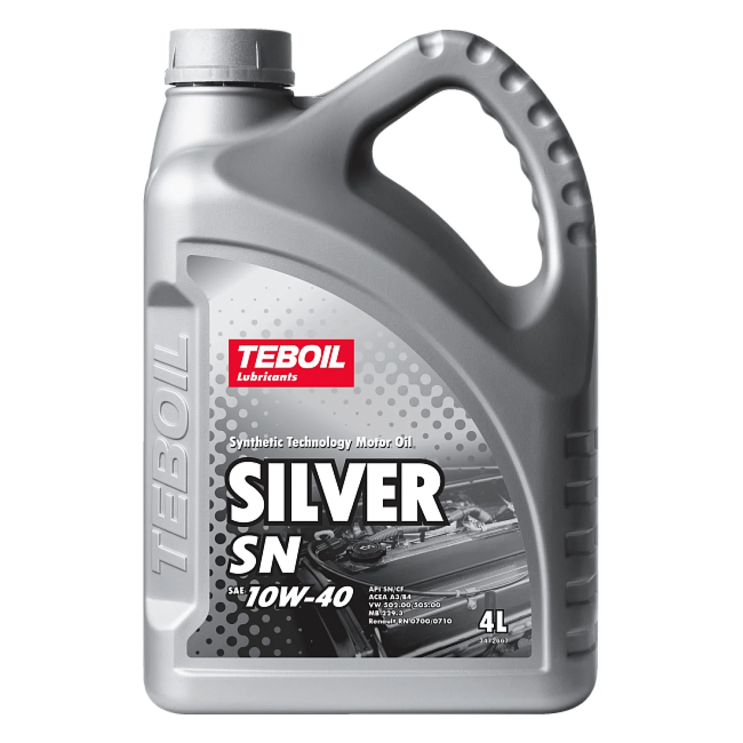 Масло моторное TEBOIL Silver SN 10W-40, 4л