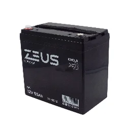 Аккумулятор ZEUS ZG-55-12 GEL (12V55Ah) универсальный Фото 1