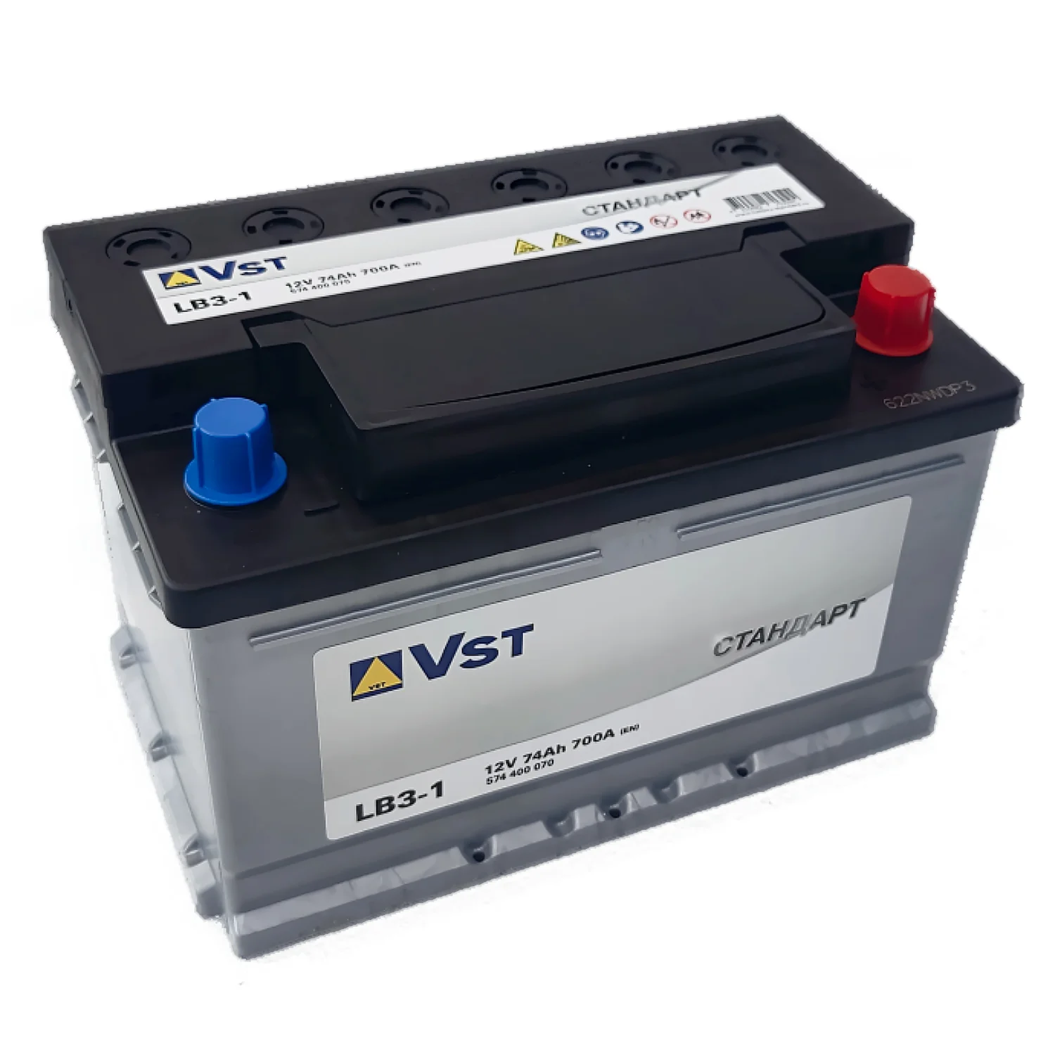 Аккумулятор VST Стандарт LB3-1 74 Ач о.п. Уценка!